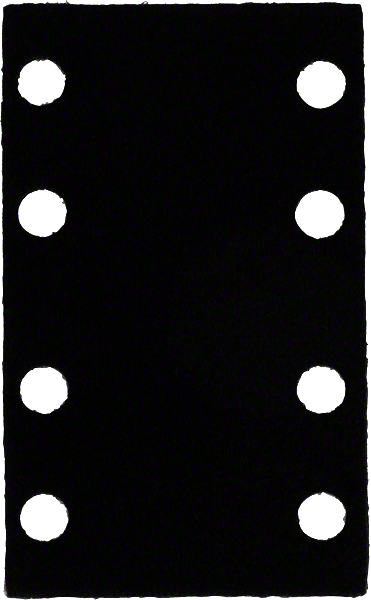 Bosch Professional Schleiftellerschoner / Zwischenscheibe 80 x 133 mm für Exzenterschleifer 2 Stk. (2608000813)