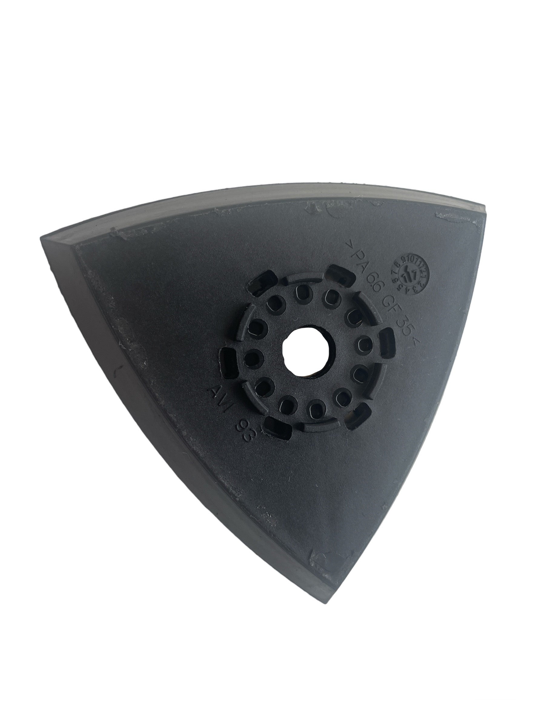 Bosch DIY Dreiecksschleifplatte mit Klett 93x93 mm für Multitool PMF 180 E / PMF 190 E / PMF 10,8 LI