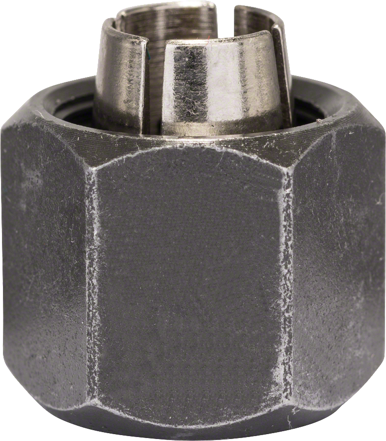Bosch Spannzange 8 mm mit Überwurfmutter für Kantenfräse GKF 12V-8 / GKF 600