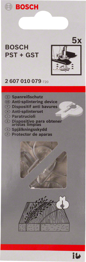 Bosch Spanreißschutz für Stichsäge GST und PST 5 Stk. (2607010079)