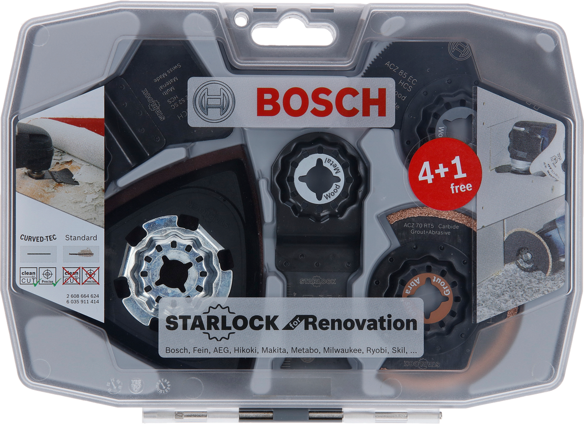 Bosch Starlock Set Best for Renovation AIZ / AVZ / ACZ / ATZ 8tlg. (2608664624)