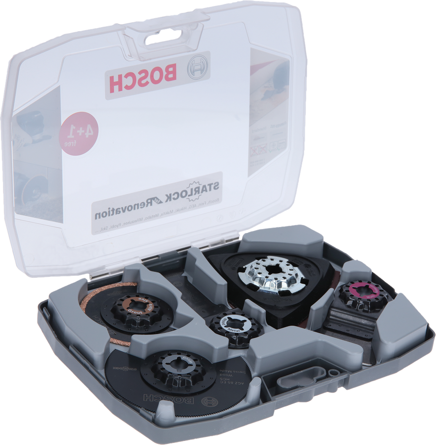 Bosch Starlock Set Best for Renovation für alle Arten von Renovierungsarbeiten AIZ / AVZ / ACZ / ATZ in Box 8tlg.