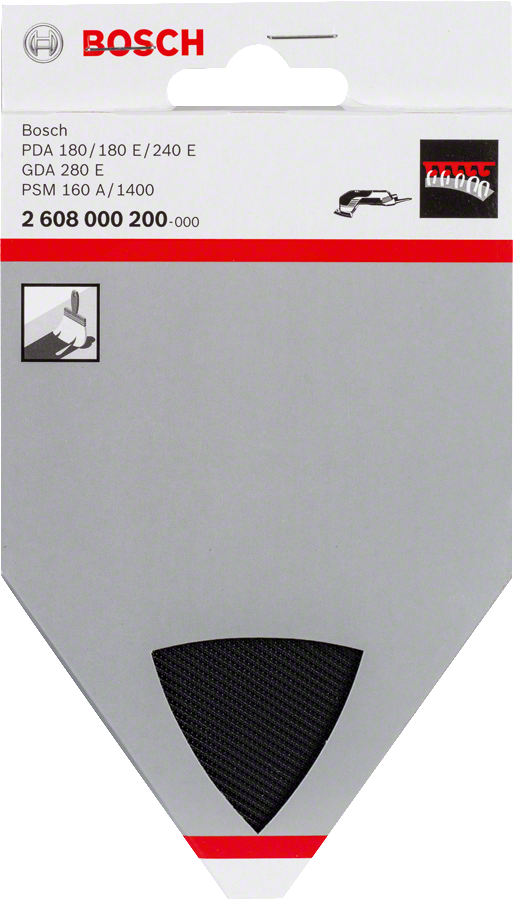 Bosch Universal Lamellenschleifvorsatz Klett für GDA / PDA / PSM / Ventaro (2608000200)