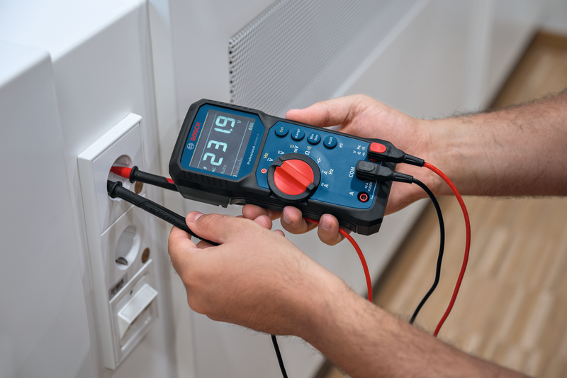 Bosch Professional GDM 600-15 + MH 1 Multimeter (0601077301)