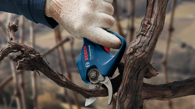 Bosch Professional GGP 12V-25 Akku-Gartenschere mit Akku/Lader in Karton
