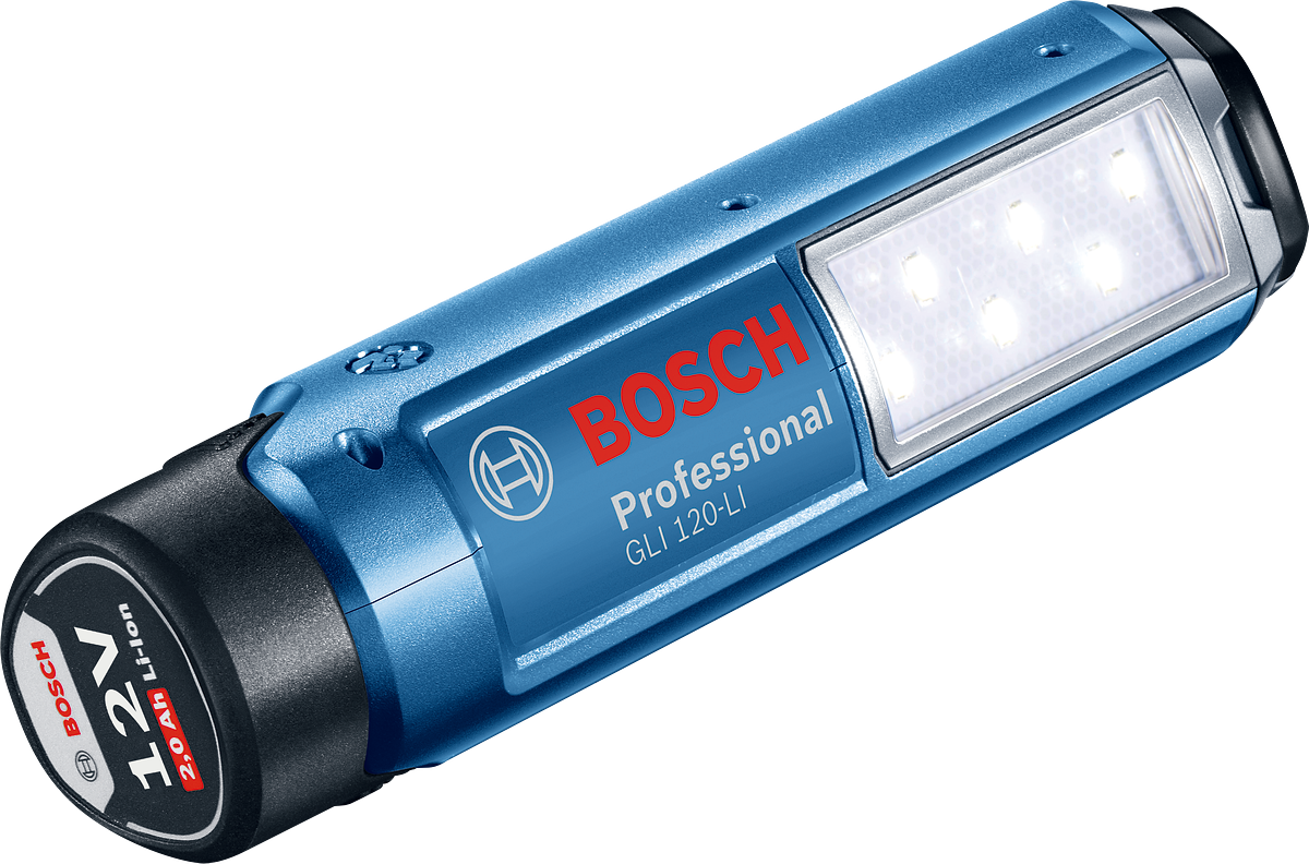 Bosch Professional GLI 12V-300 Akku-Leuchte 300 Lumen ohne Akku/Lader im Karton