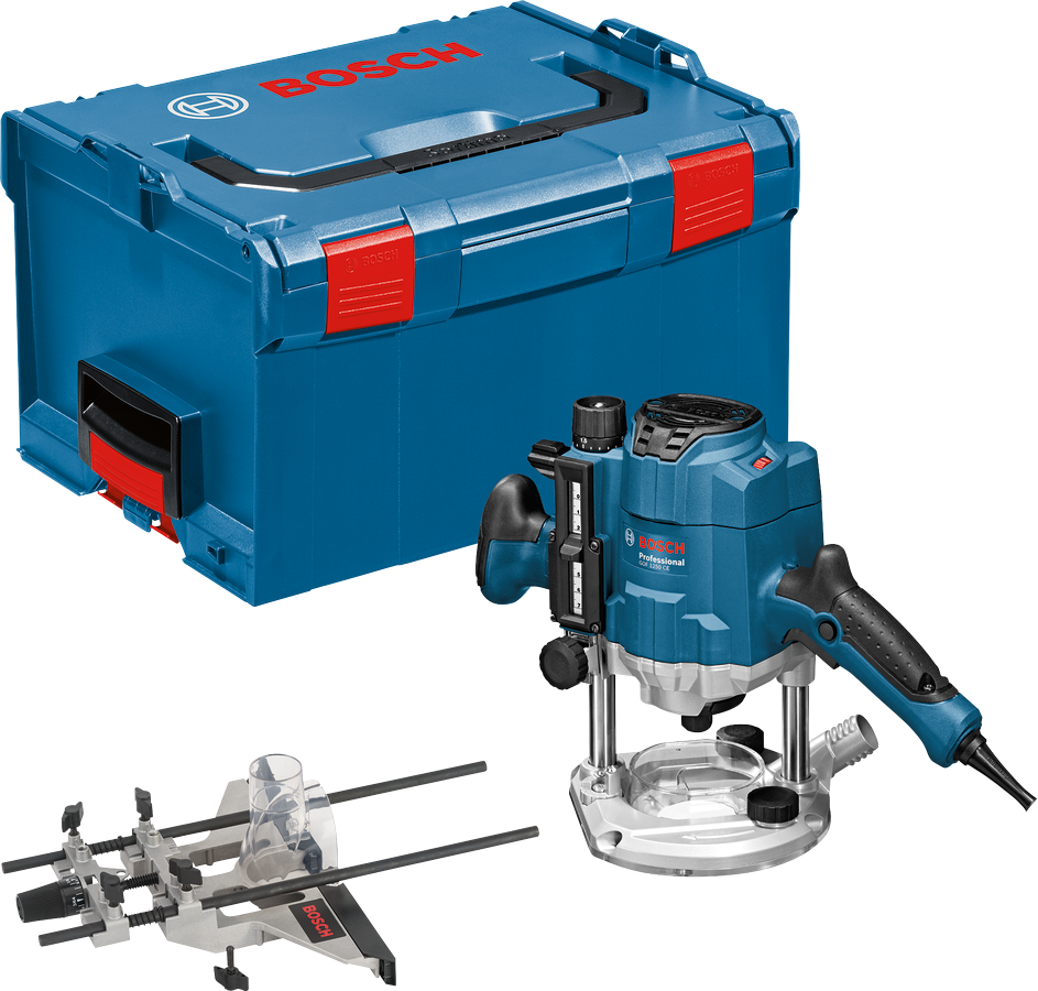 Bosch Professional GOF 1250 CE Präzisionsoberfräse 1250 W in L-Boxx 238