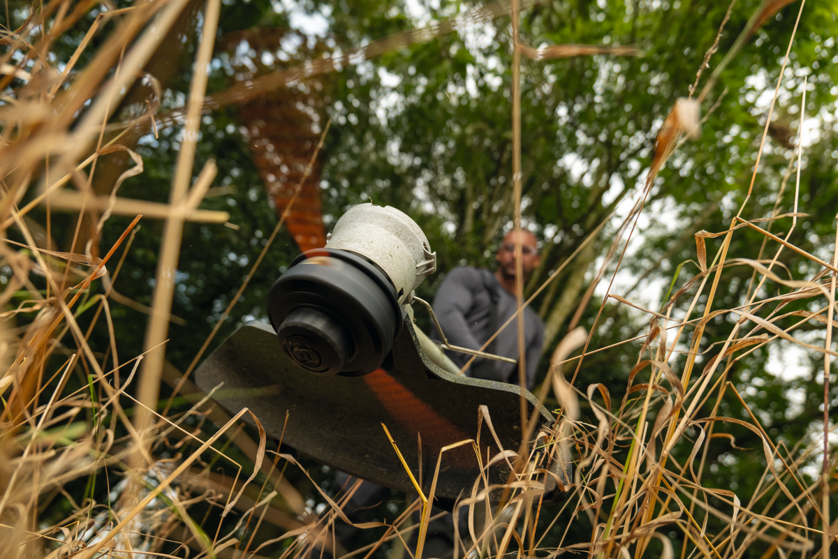 Bosch Professional GRT 18V-40 Akku-Rasentrimmer 40 cm Schnittbreite ohne Akku/Lader (06008D0200)