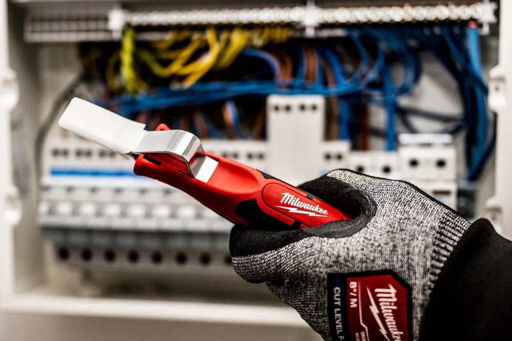 Milwaukee Abmantelungswerkzeug mit Schleppklinge für 4 - 28 mm Rundkabel (4932498269)