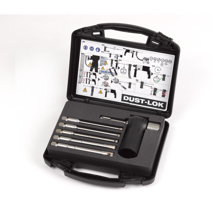 Milwaukee DUST-LOK SDS-Plus Vario-Absaugbohrer Hohlbohrer Set 6tlg. (4932471162)