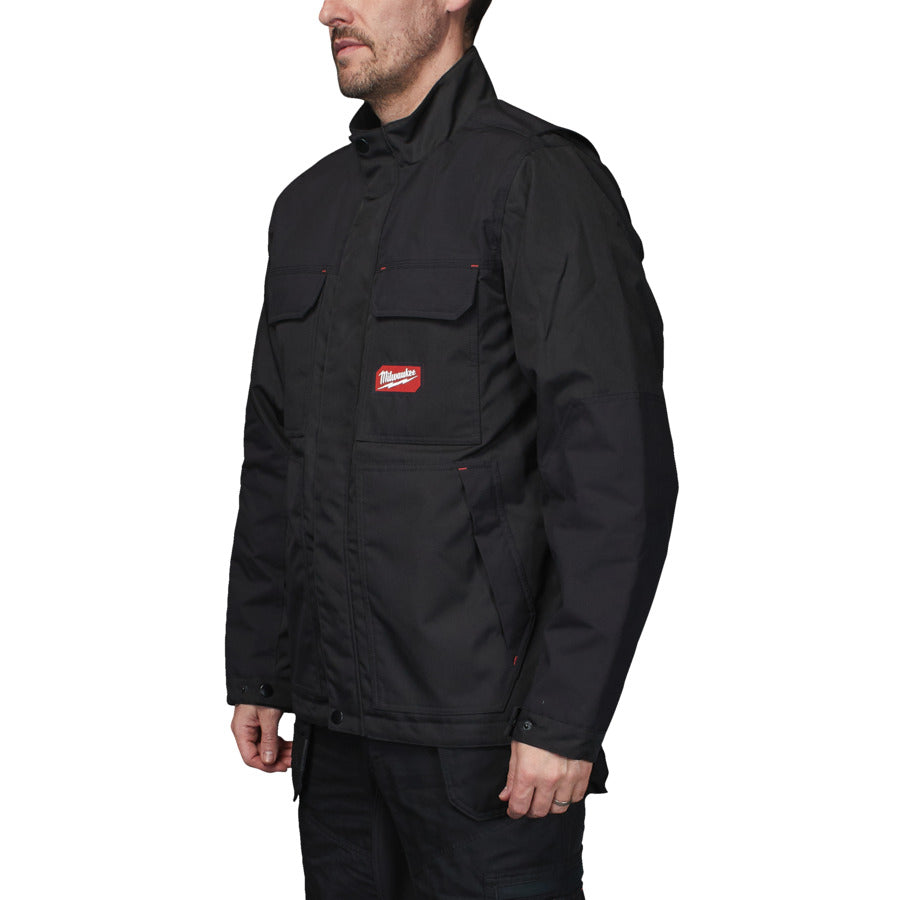 Milwaukee FREEFLEX WJ BL Arbeitsjacke Schwarz ideal für den Winter