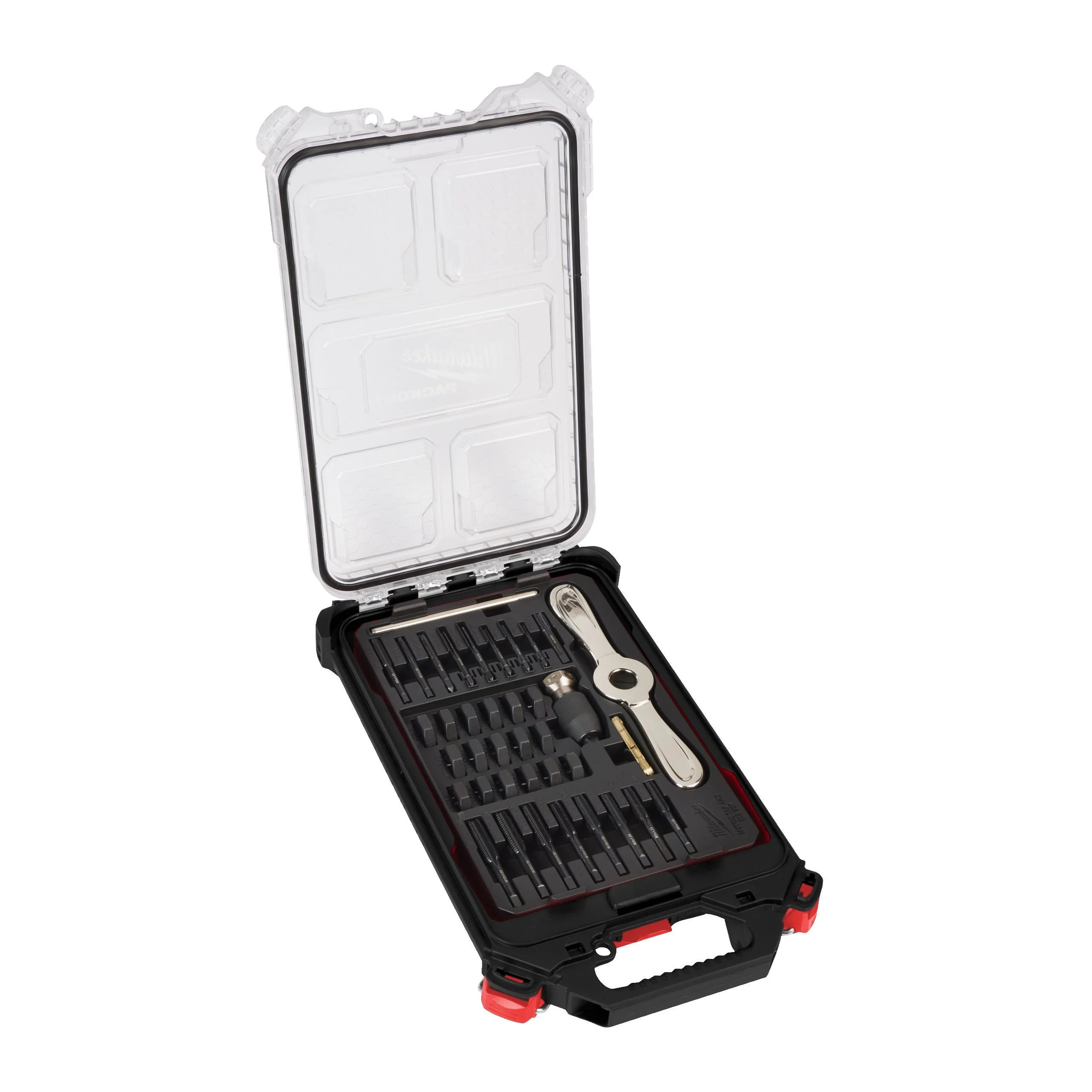 Milwaukee Gewindeschneidsatz im Packout Organiser Slim Compact 38 tlg. (4932498721)