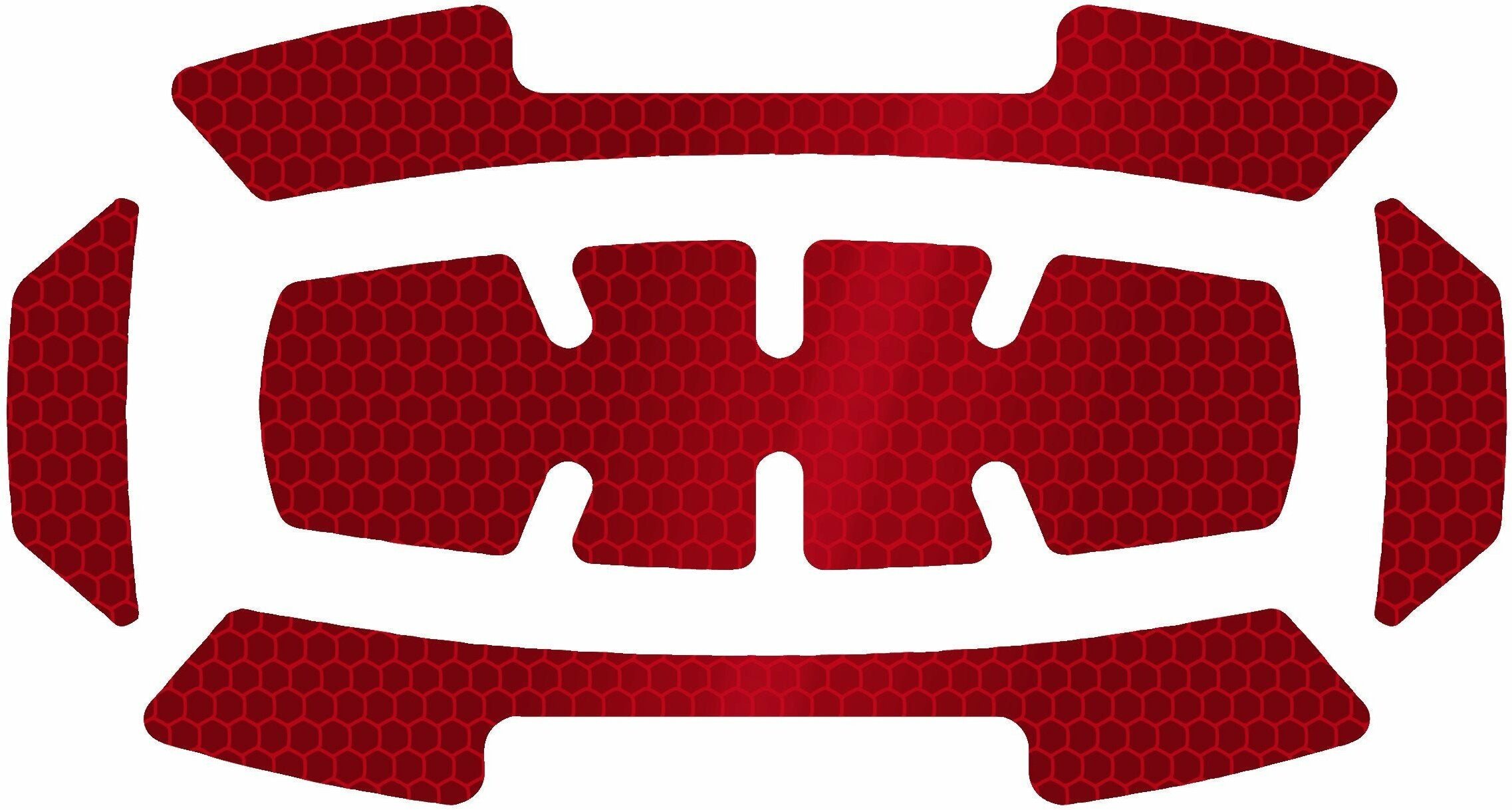 Milwaukee Hi-Vis Aufkleberset rot für Bolt 5 tlg. (4932499123)