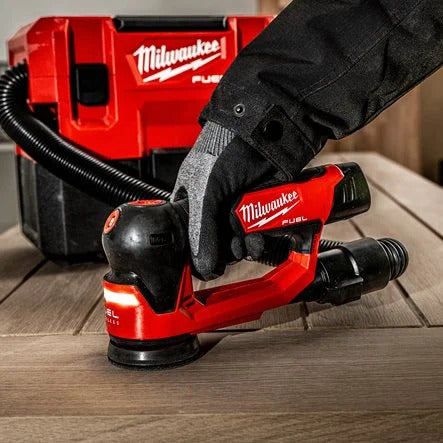 Milwaukee M12 FSDR75-202B Fuel Akku-Exzenterschleifer 75 mm mit 2x M12B2 Akku, Lader in Tasche (4933498233)