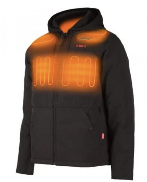 Milwaukee® M12 HPJBL2-0 12 V Akku-Heiz-Steppjacke Herren schwarz ohne Akku und Ladegerät S - XXL