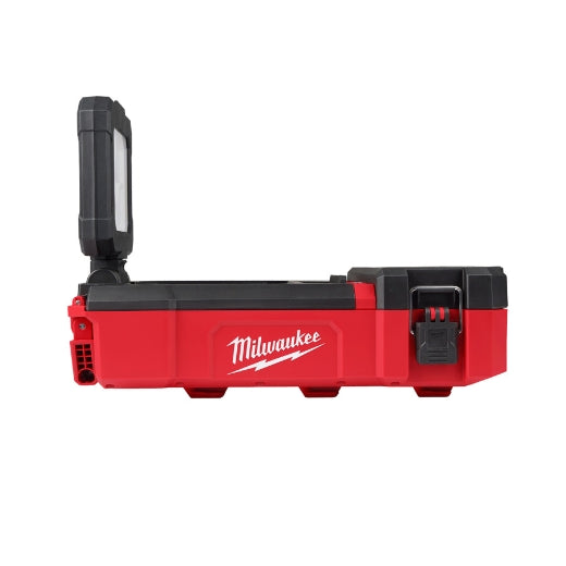 Milwaukee M12 POAL-0 Packout-Akku-Leuchte 1400 Lumen ohne Akku/Lader mit drehbaren Kopf (4933480473)