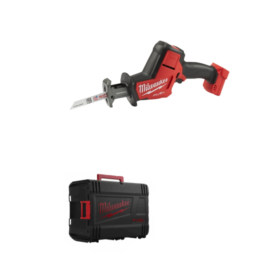 Milwaukee M18 FHZ-0X FUEL Akku-Kompakt-Säbelsäge 22 mm Hub ohne Akku/Lader in HD-Box (4933459887)