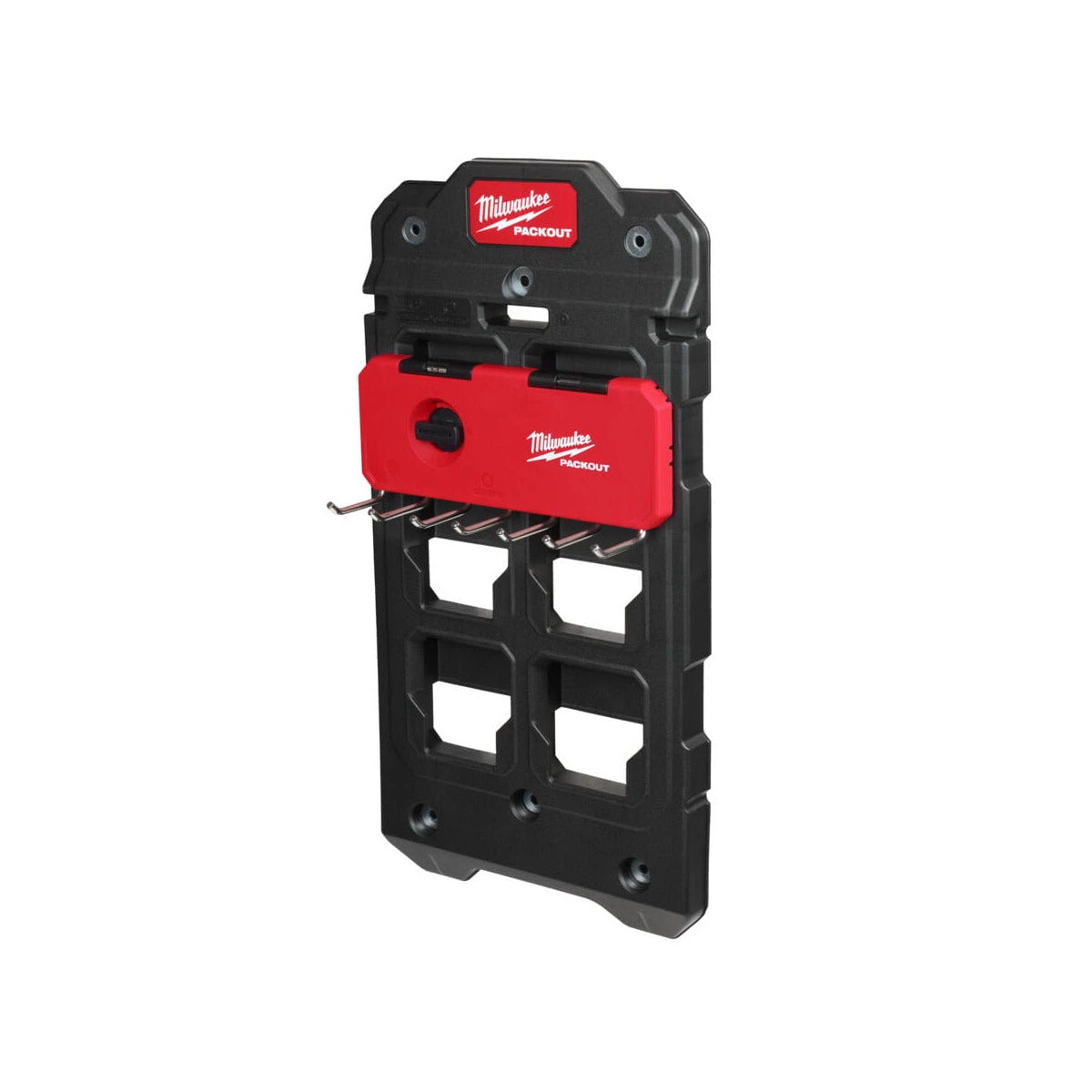 Milwaukee PACKOUT Hakenreihe Metall an Montageplatte  (4932493384)