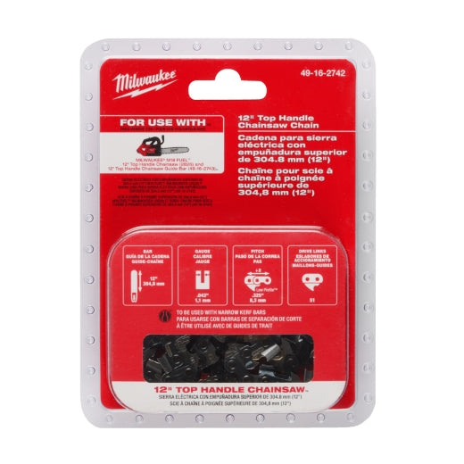 Milwaukee Sägekette 3/8" 30.5 cm 40 Glieder für Akku-Kettensäge M18 FTHCHS30 (4932480177)