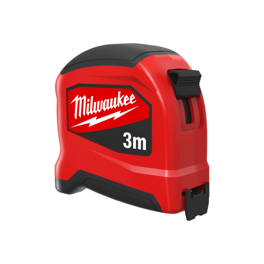 Milwaukee Slim-Bandmaß 3 m Gen II nicht magnetisch (4932498782)