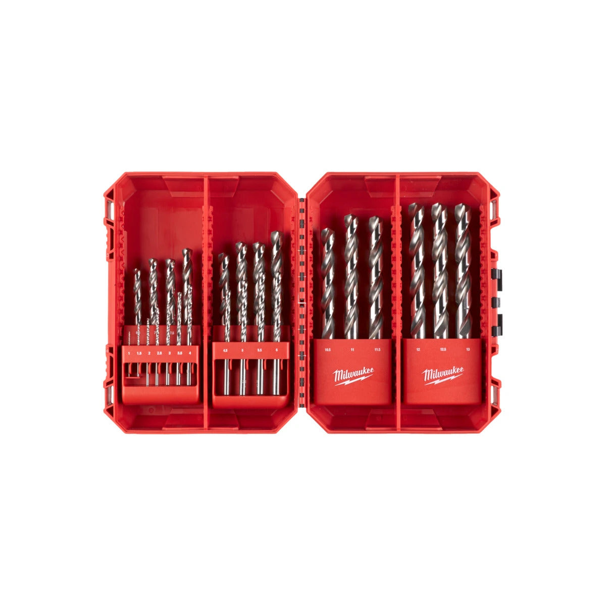 Milwaukee THUNDERWEB Metallbohrer Set HSS-G in Packout Kassette 25tlg. (4932493870)