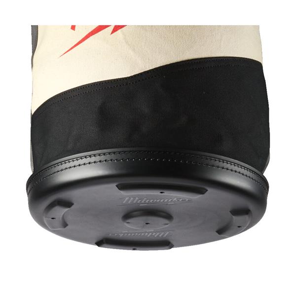 Milwaukee Textil-Werkzeugeimer mit Innentaschen und Sickerloecher (4932498657)