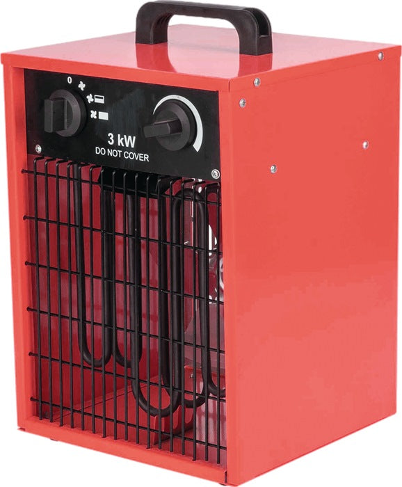 NOW Elektroheizer Heizgebläse TSE-30A 476 m³/h 3000 W 230 V 3 Kw