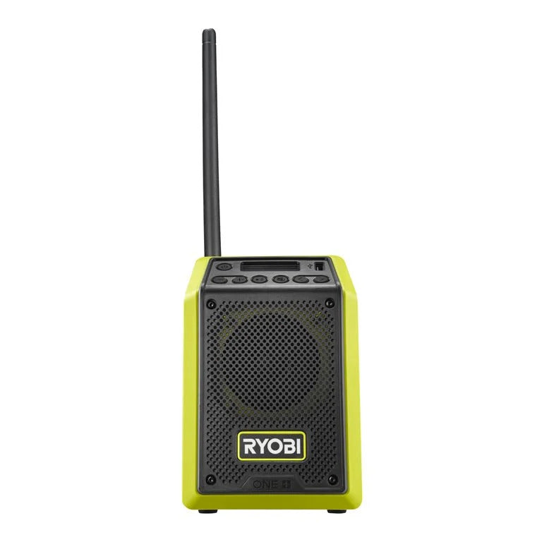 RYOBI ONE+ RRDAB18-0 Akku-Bluetooth-Radio mit DAB+ Funktion ohne Akku/Lader (5133005599)