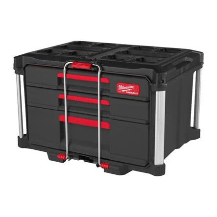 Milwaukee® Packout Koffer mit 2+1 Schubladen 560 x 410 x 360 mm mit bis zu 11 kg Kapazität