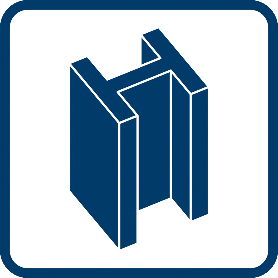 Bosch Professional GDE 115/125 FC-T Absaughaube Full Cover für GWX / GWS (1600A003DK)