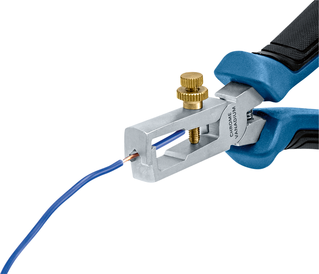 Bosch Abisolierzange 160 mm zum Abisolieren von Kabeln mit bis zu 10 mm2 Durchmesser
