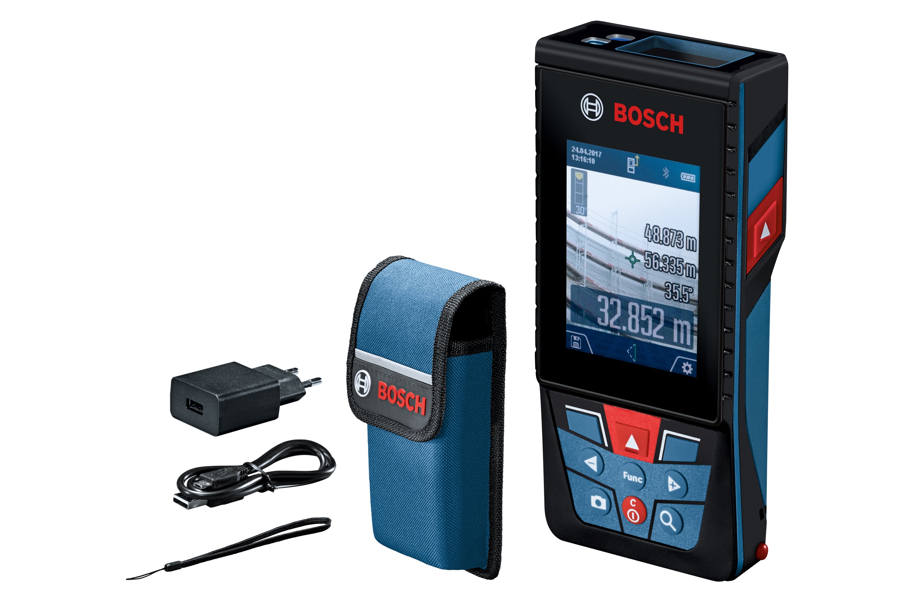 Bosch Professional GLM 120 C Laser-Entfernungsmesser 120 m im Karton