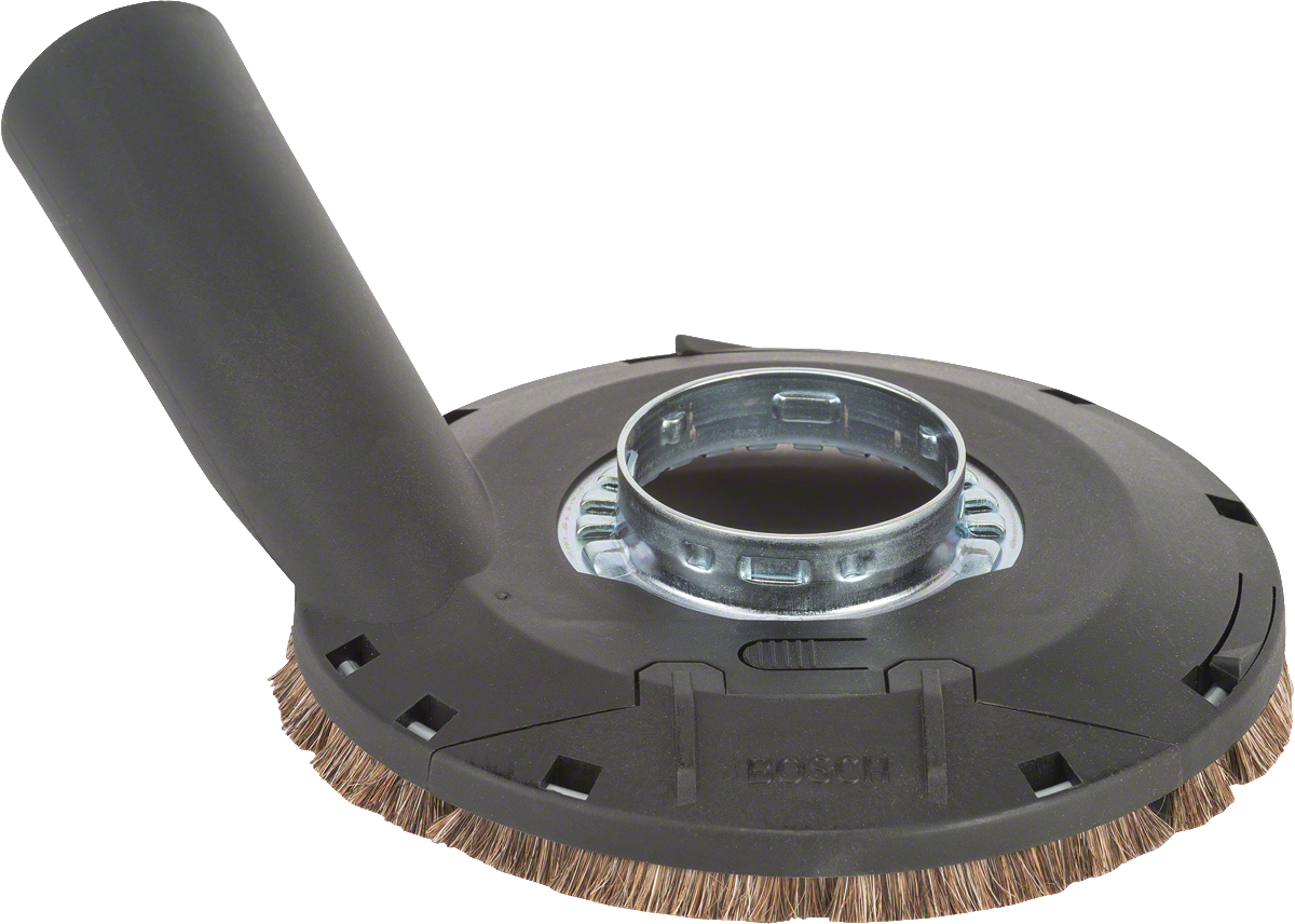 Bosch Professional Absaughaube mit Bürstenkranz 115/125 mm zum schleifen von Farben, Lacken, Kunststoffen und Holz