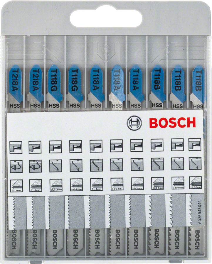 Bosch Stichsägeblatt-Set X-Pro Basic for Metal 10tlg