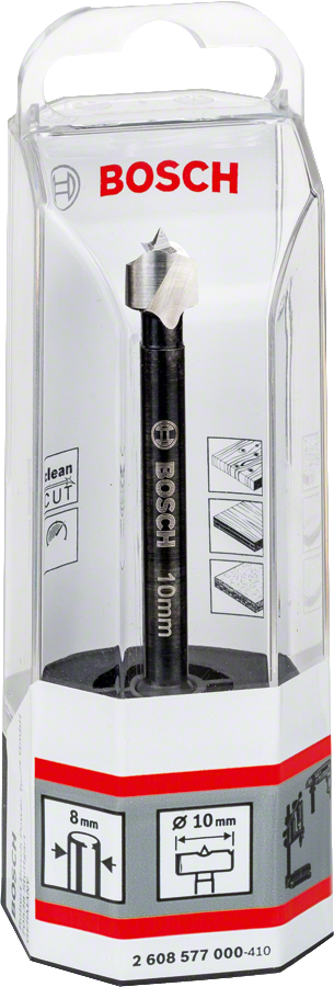 Bosch Forstnerbohrer 8/10 mm Schaft Ø 10 - 50 mm wählbar
