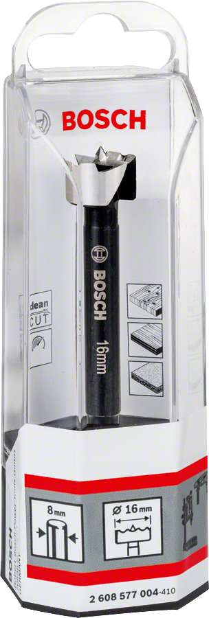 Bosch Forstnerbohrer 8/10 mm Schaft Ø 10 - 50 mm wählbar