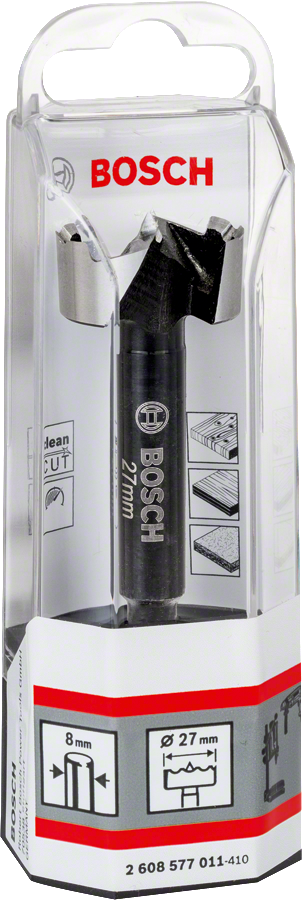 Bosch Forstnerbohrer 8/10 mm Schaft Ø 10 - 50 mm wählbar