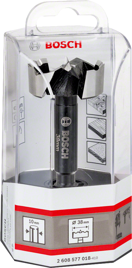 Bosch Forstnerbohrer 8/10 mm Schaft Ø 10 - 50 mm wählbar