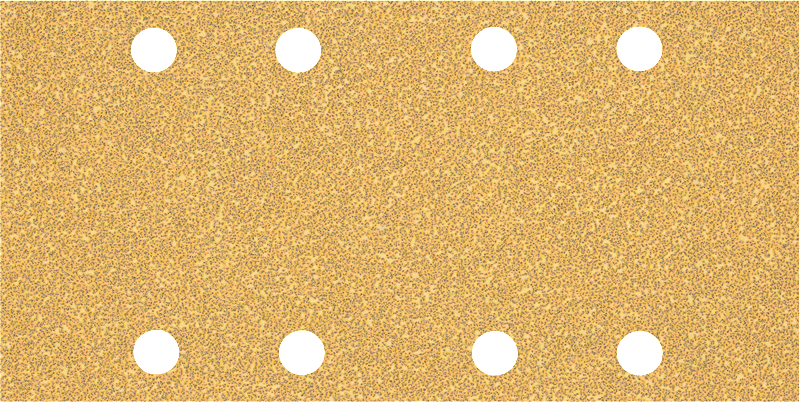 Bosch Expert Schleifpapier mit Klett C470 mit 8 Löchern für Schwingschleifer 93 x 186 mm K 40/60/80/100/120/180/240/320