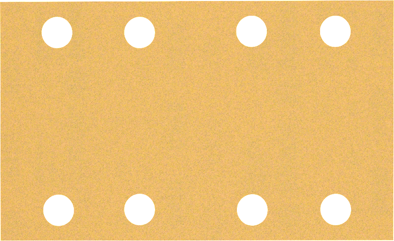 Bosch Professional Expert Schleifpapier C470 mit 8 Löchern für Schwingschleifer 80 x 133 mm K 40/60/80/100/120/180/240/320/400