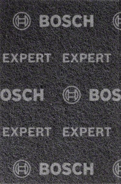 Bosch Expert Reinigungsvlies Mittleres SiC (schwarz) N880 zum Handschleifen 152 x 229 mm für Metallbearbeitung