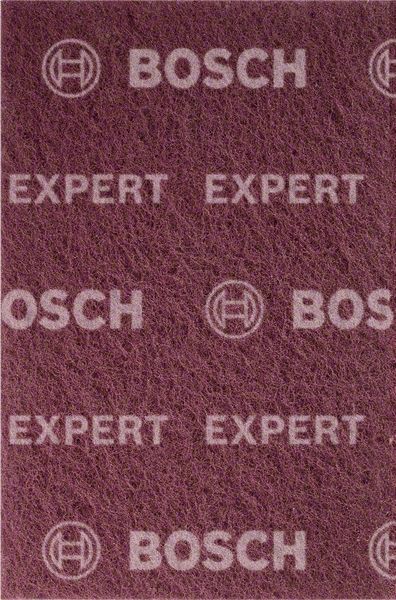 Bosch Expert Reinigungsvlies sehr feines AIOx (rot) N880 zum Handschleifen 152 x 229 mm für Metallbearbeitung