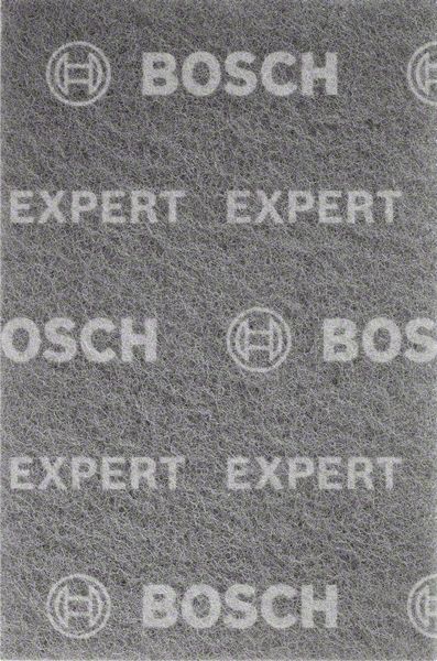 Bosch Expert Reinigungsvlies Ultrafeines SiC (grau) N880 zum Handschleifen 152 x 229 mm für Metallbearbeitung