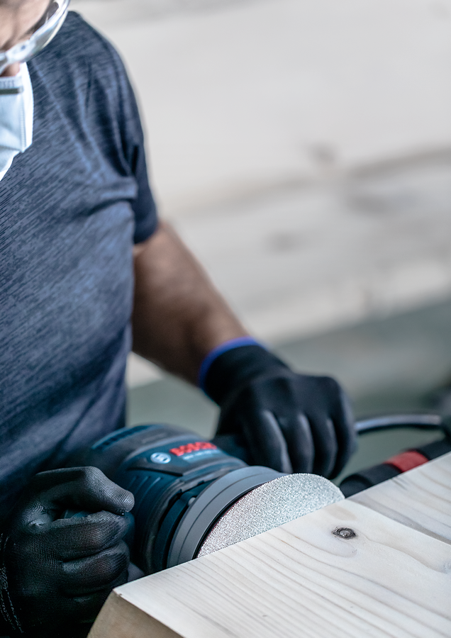 Bosch Expert Schleifnetzscheibe M480 für Exzenterschleifer Ø 125 mm K80/100/120/150/180/220/240/320/400