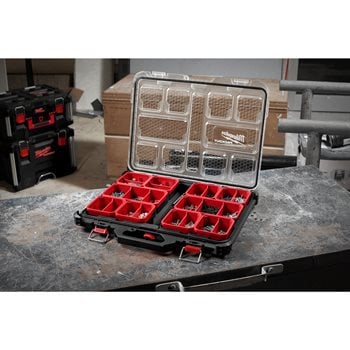 Milwaukee® Packout Organiser Slim inkl. Sortierboxen 500 x 380 x 65 mm