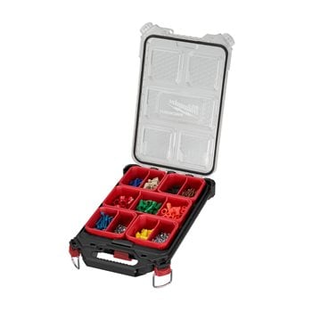 Milwaukee® Packout Organiser Slim Compact inkl. Sortierboxen