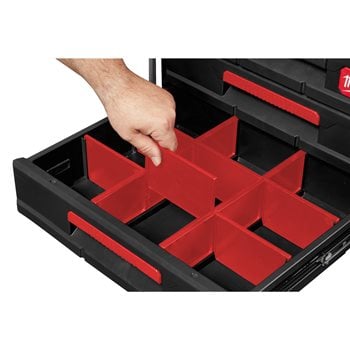 Milwaukee Packout Ersatz-Trennwände Set für Packout Koffer mit Schubladen