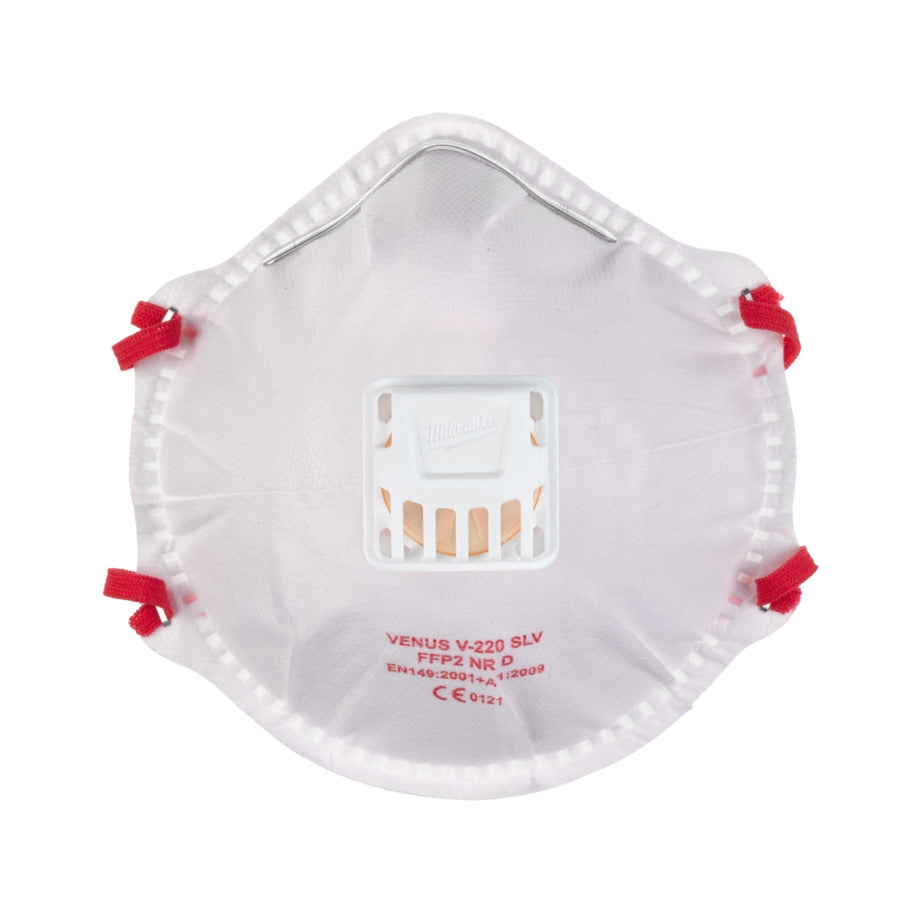 Milwaukee FFP2 Einweg Atemschutzmaske mit Ventil