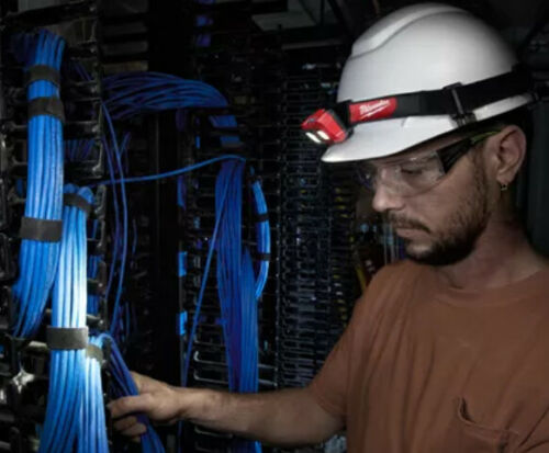 Milwaukee HL-SF Akku-Kopf-/Stirnleuchte 450 Lumen (4933471388)