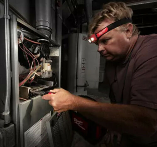 Milwaukee HL-SF Akku-Kopf-/Stirnleuchte 450 Lumen (4933471388)